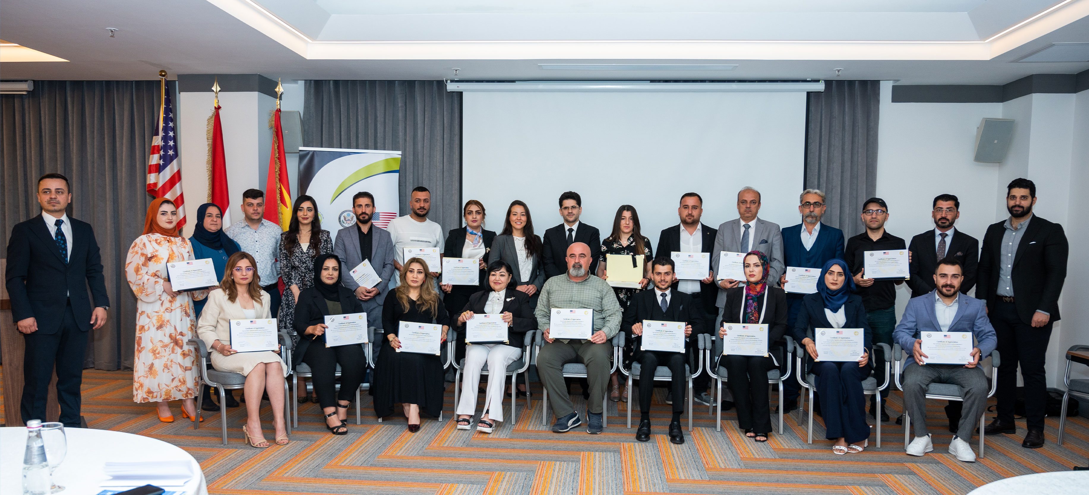 The final conference of the project (civil society organization Boot Camp in the Iraqi Kurdistan region) was held in Erbil