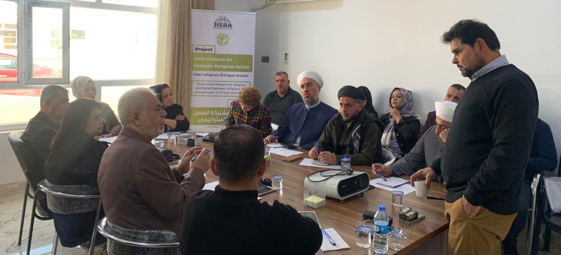  (JISRA) inter-religious dialogue session in Kirkuk